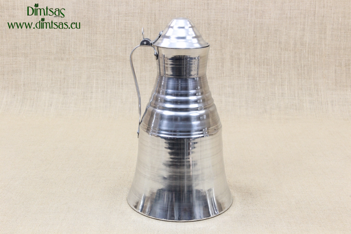 Aluminium Jug Greek - Turkish Traditional Gioumi No4 7.1 liters