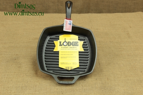 Lodge Cast Iron Flat Grill Press 21x21 cm