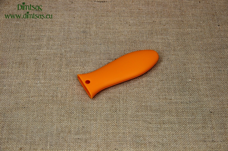 Lodge ASHH61 Silicone Orange Handle Holder for Lodge Traditional Skillets  10 1/4 and Up